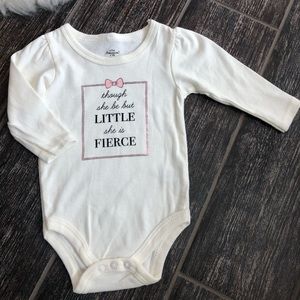 Little Girl Baby Long-sleeved Onesie NWT